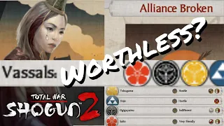 Total War Shogun 2: Are Vassals Worthless?