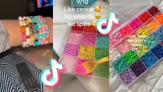 📿 Clay Bead Bracelet Making 💰 Small Business TikTok Compilation #149