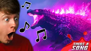 Godzilla x Kong SINGS a SONG!? (Reaction)