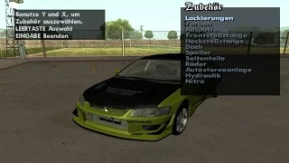 تحميل مود تعديل السيارة gta sa فيديوا رائع