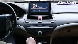 Honda Accord 8th 2008-2011 Carplay Android Auto Car Radio Stereo Navigation GPS installation