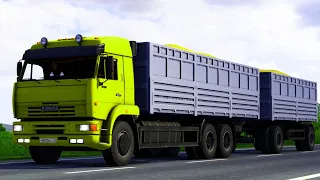 ETS2 | KAMAZ 5460 Grain Carrier [1.42] | Southern Region