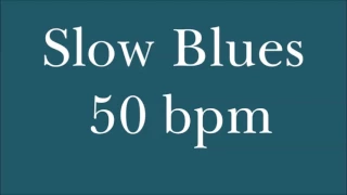 [Drum Loop for Practice] Slow Blues 50 Bpm