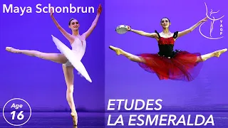 Prix de Lausanne 2022 Winner Maya Schonbrun - 16 - Master Ballet Academy - Etudes & Esmeralda