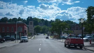 Дабэк / Dubuque, АЙОВА. город на границе трех штатов