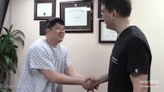 Pittsburgh ARMY Medic with elbow pain, foot pain HELPED by Dr Suh Chiropractic