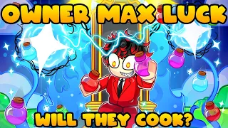 DEVELOPER USES 30X MAX LUCK ON ROBLOX SOL’S RNG!