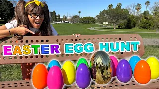 Easter Egg Hunt | Soso Goes On A HUGE Easter EGG Hunt At The Playground!