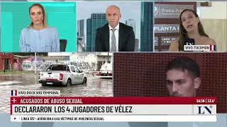 Acusados de abuso sexual declararon los 4 jugadores de Vélez