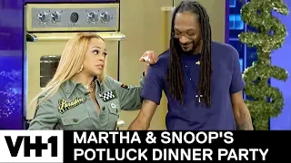 Snoop's Hidden Valley Ranch Burgers ft. RuPaul & Faith Evans | Martha & Snoop’s Potluck Dinner Party