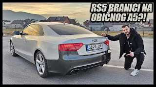 ZAŠTO RS5 BRANICI NE ODGOVARAJU NA OBIČNOG AUDIJA A5?!