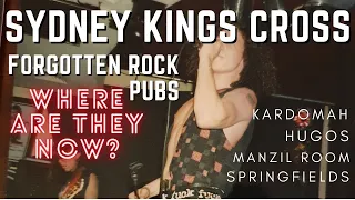 Kardomah Cafe | Manzil Room Springfields. Sydney Kings Cross NSW iconic Rock and Roll venues.