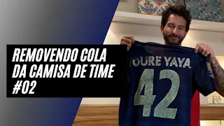 COMO REMOVER COLA/SILK DA CAMISA DE TIME #02