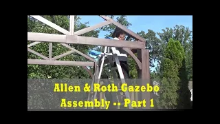 DIY Gazebo Assembly | Allen & Roth | Part 1