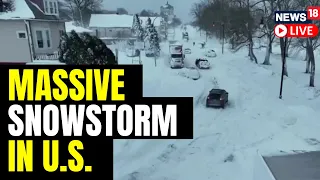 Heavy Snow Disrupts Travel As Winter Storms Hit US | Winter Storm Olive 2023 | English News LIVE