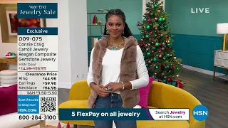 HSN | Connie Craig Carroll Jewelry Collection Year-End Sale 12.18.2023 - 02 PM