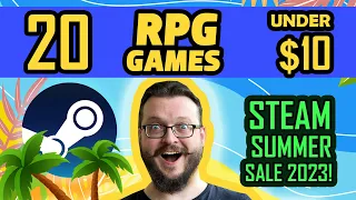 Steam Summer Sale 2023 - 20 Great RPG Under $10 EUR/USD!