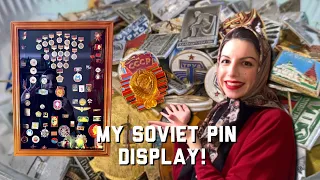 How To Store Soviet Pins & Badges