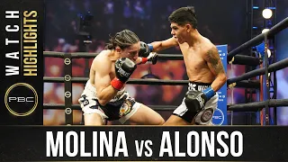 Molina vs Alonzo HIGHLIGHTS: December 16, 2020 | PBC on FS1