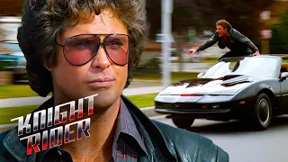 "I Have't Seen a Human Being Move Like That" | Knight Rider