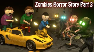 Zombies Horror Story Part 2 | Animated Movies | Gulli Bulli Horror Story | Make Joke Horror