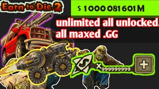 All Vehicles Fully Upgraded And Unlimited All In Earn To Die 2! Game