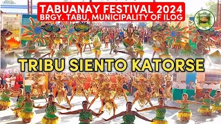 Tabuanay Festival 2024 | Tribu SIENTO KATORSE - Arena Dance | Brgy. Tabu, Municipality of Ilog