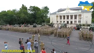 Як у Новій Каховці зустрічали бійців 57 окремої мотопіхотної бригади