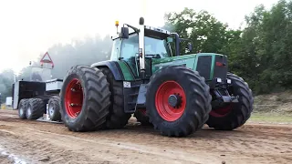 Best of Fendt 824 Favorit in front of the Tractor Pulling Sledge | Full Throttle Tractor Pulling