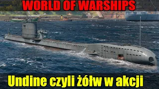 Undine czyli żółw w akcji  - World of Warships