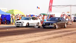 AUDI S2 TURBO 1000HP vs BMW E34 TURBO