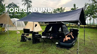 Foreground Silang Cavite | Lazy Camp | Movie Night | Camping with Friends | Watch till the end!