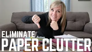 Eradicate Paper Clutter Once & for all! | Simple Living Family Life