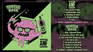 ANF / Turtle Rage - split 7" FULL ALBUM (2023 - Powerviolence / Fastcore)