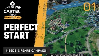 CARTEL TYCOON - FULL RELEASE - Needs & Tears CAMPAIGN - EP1/10 - Perfect Start - Narco Empire