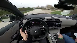 2022 DS 7 E-TENSE (PHEV 300 HP 4x4) POV Test Drive