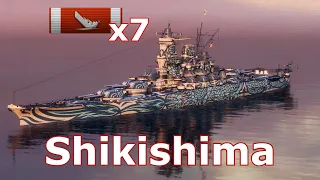 World of WarShips Shikishima - 7 Kills 321K Damage