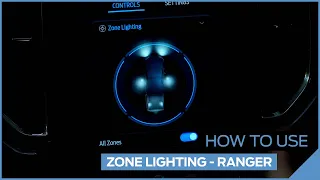 How to use zone lighting in Next Gen Ranger