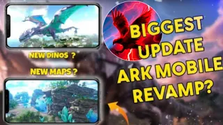 ( ARK MOBILE NEW UPDATE ) NEW MAPS & DINOS 🔥