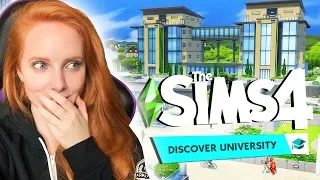 NEW EXPANSION PACK!!! 😍😍 THE SIMS 4: DISCOVER UNIVERSITY TRAILER REACTION