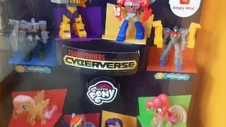 McDonalds happy meal September to October 2019 #transformercyberverse #mylittlepony