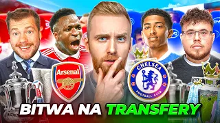 KTO ZDOBĘDZIE LONDYN? BITWA NA TRANSFERY ARSENAL VS CHELSEA Z KOZĄ I N3JXIOMEM W FIFE 23!