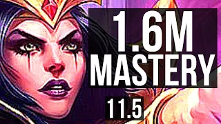 LEBLANC vs VIEGO (MID) | 9/0/2, 1.6M mastery, Legendary, 300+ games | EUW Diamond | v11.5