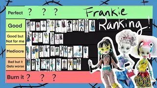Ranking Every Monster High Frankie Doll!