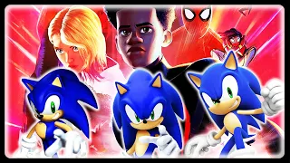 Sonic, Sonic, & Sonic Review Spider-Man: Across The Spider-Verse