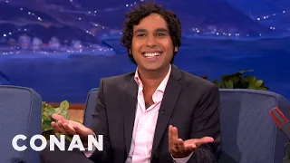 Kunal Nayyar Is Adjusting To Married Life | CONAN on TBS