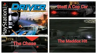 Driver UHD 4K60 FPS(PSX1999)/#11 "Steal A Cop Car/The Chase/The Maddox Hit/".