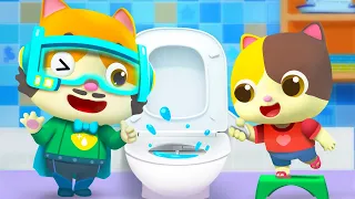 Baby Goes to the Toilet | Wash Your Hands | Good Habits | Nursery Rhymes | Kids Songs | BabyBus