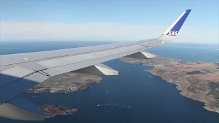 SAS Scandinavian Airlines A320neo | Oslo - Stavanger | Safety | Takeoff | Inflight | Landing