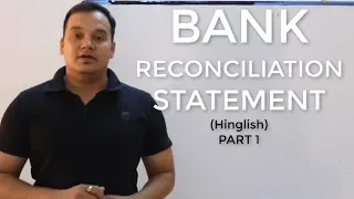 Bank Reconciliation Statement part 1